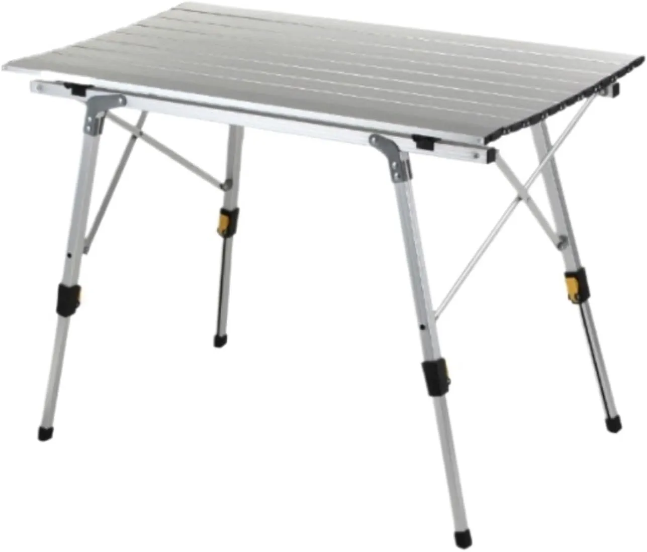 Outdoor Camping Table Outdoor Folding Table Aluminum Alloy Strong and Stable Multifunctional Table Adjustable Height Camping Furniture(90 * 53cm)