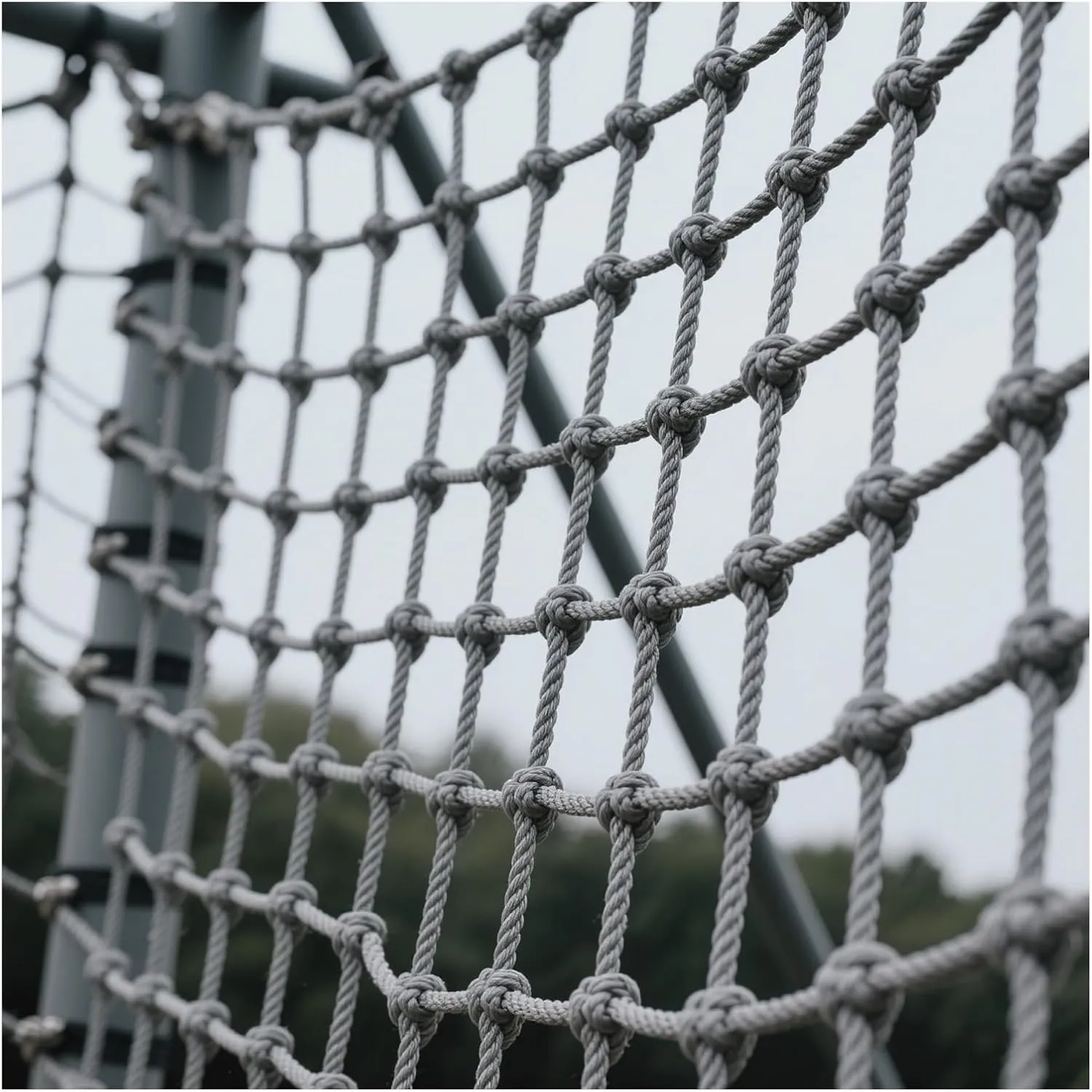 Outdoor Climbing Net, Backyard Climbing Net, Rope Ladder Climbing Cargo Net for Playground, for Adult Obstacle Course Training,3 * 5m(10 * 16.4ft)