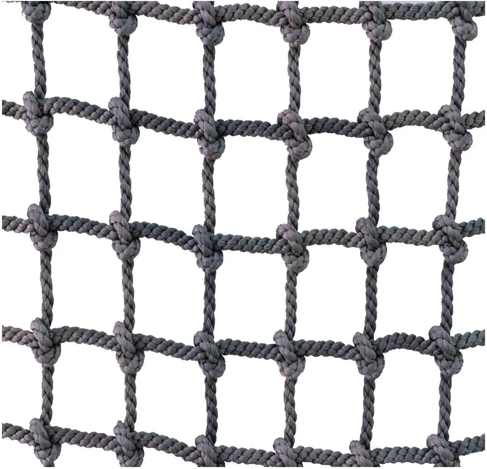 Outdoor Climbing Net for Kids and Adult,Climbing Net for Swing Set, Heavy Duty Rope Outdoor Cargo Webbing Net(10mm-8cm,1X8m/3.3X24.25ft)