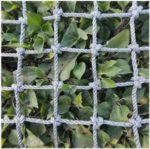 Outdoor Climbing Net for Kids and Adult,Climbing Net for Swing Set, Heavy Duty Rope Outdoor Cargo Webbing Net,Military Climbing Cargo Net(12mm*14cm,1X9m/3.3X29.53ft)
