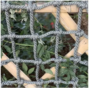 Outdoor Climbing Net for Kids and Adult,Climbing Net for Swing Set, Heavy Duty Rope Outdoor Cargo Webbing Net,Military Climbing Cargo Net(16mm-14cm,1X3m/3.3X9.8ft)