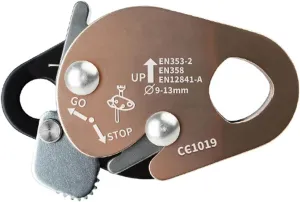 Outdoor Climbing Rope Grab Device Rope Grab Auto Locking Arrest Ascenders for Outdoor Climbing