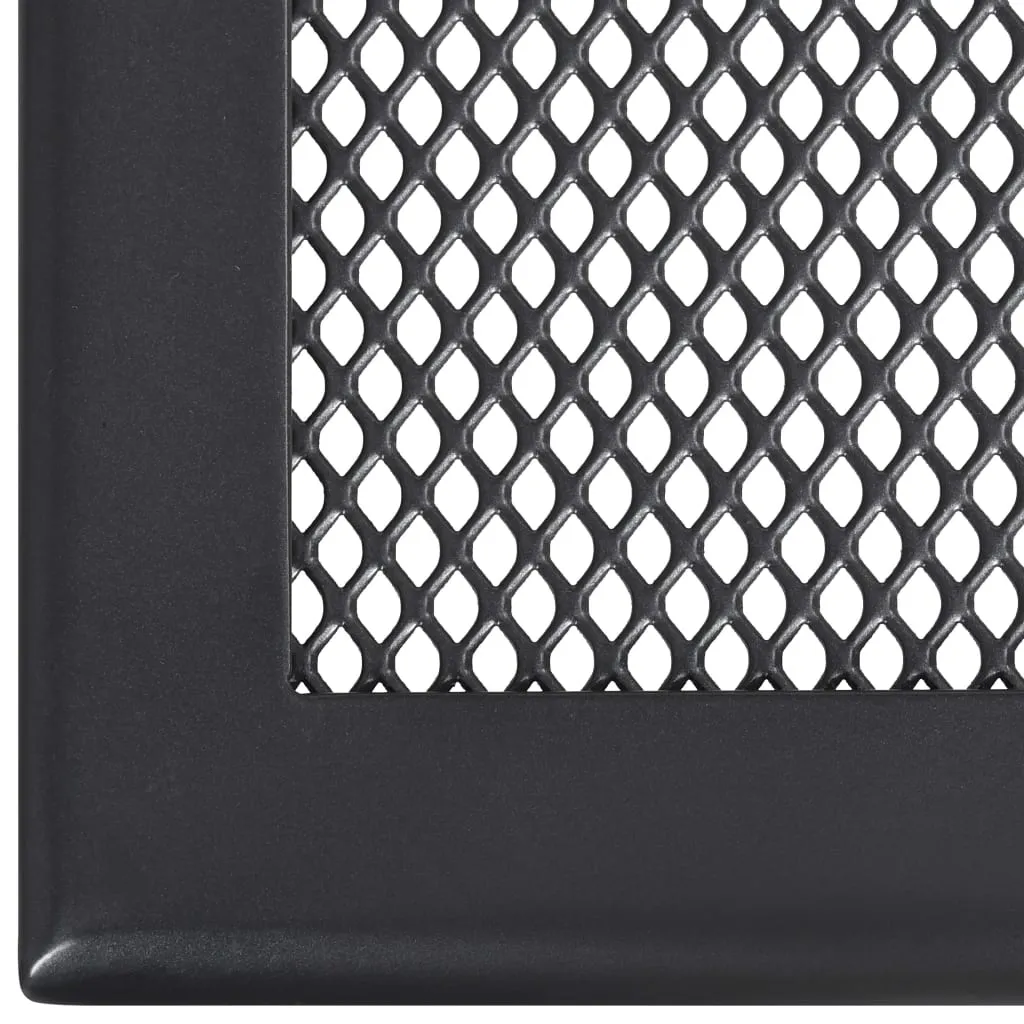 Outdoor Dining Table Garden Patio Folding Table with Mesh Design Steel