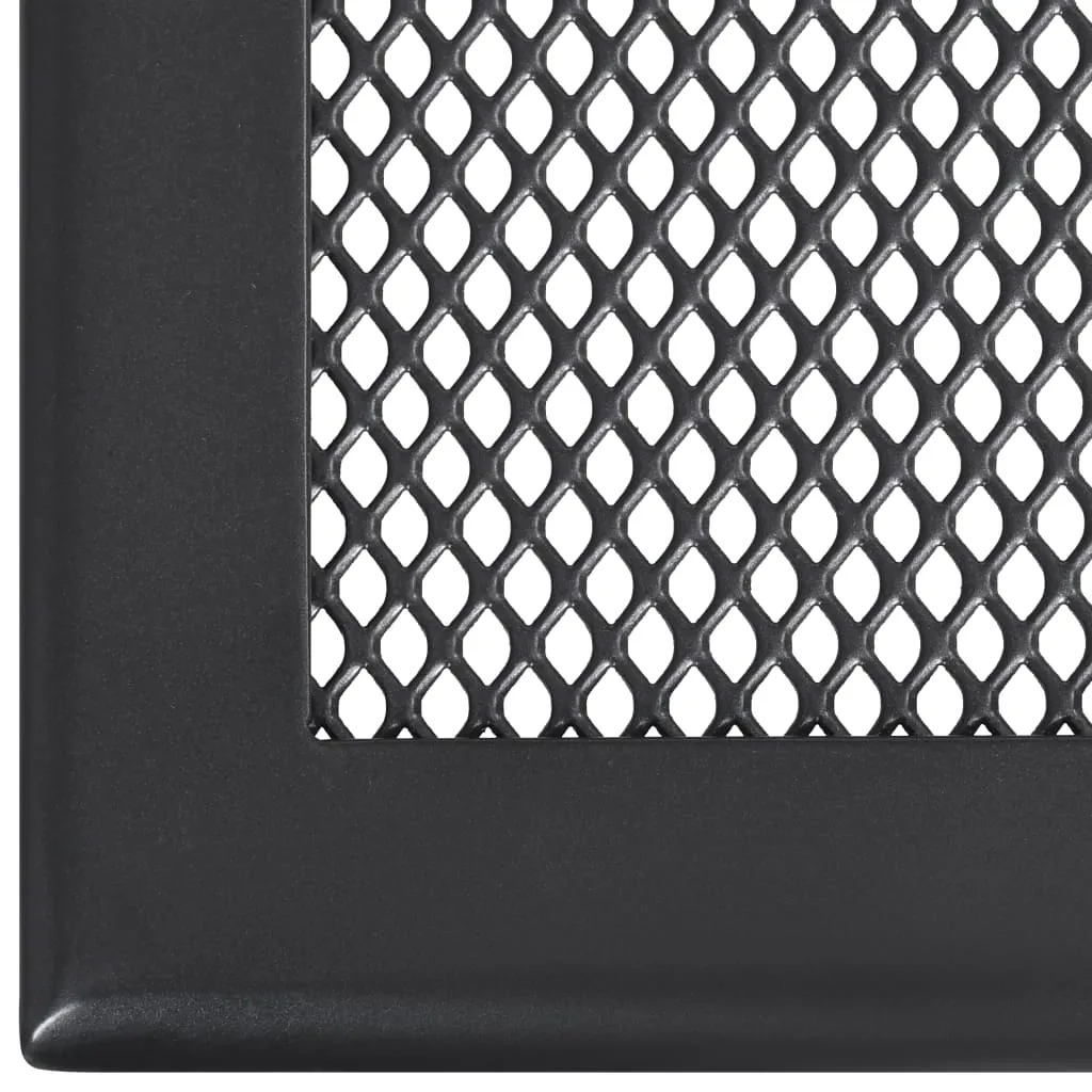 Outdoor Dining Table Garden Patio Folding Table with Mesh Design Steel