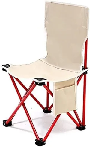 Outdoor Folding Chair, Camping Chair, Garden Picnic Seat, Ultralight Portable Fishing Chairs, Outdoor Camping Back Chair for Festivals, Beach, BBQ, Chair