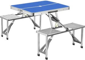 Outdoor Folding Table Chair Camping Aluminium Alloy Picnic Table Waterproof Durable Folding Table Desk for Beach Table Camping 3 3, style, White