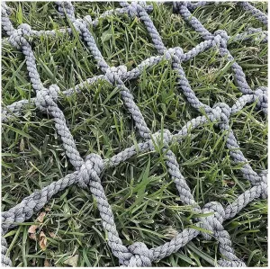 Outdoor Indoor Climbing Net, Playground Climbing Net, Cargo Trailer Netting, Safety Rope Net Cargo Rope Nets for Truck,1 * 1m(3.3 * 3.3ft)