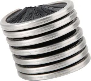 Outdoor Rope Care Brush | Stainless Steel & Nylon for Rock Climbing/Caving/Rescue | Sturdy Tool for 8-13mm Ropes | Featherweight & Portable
