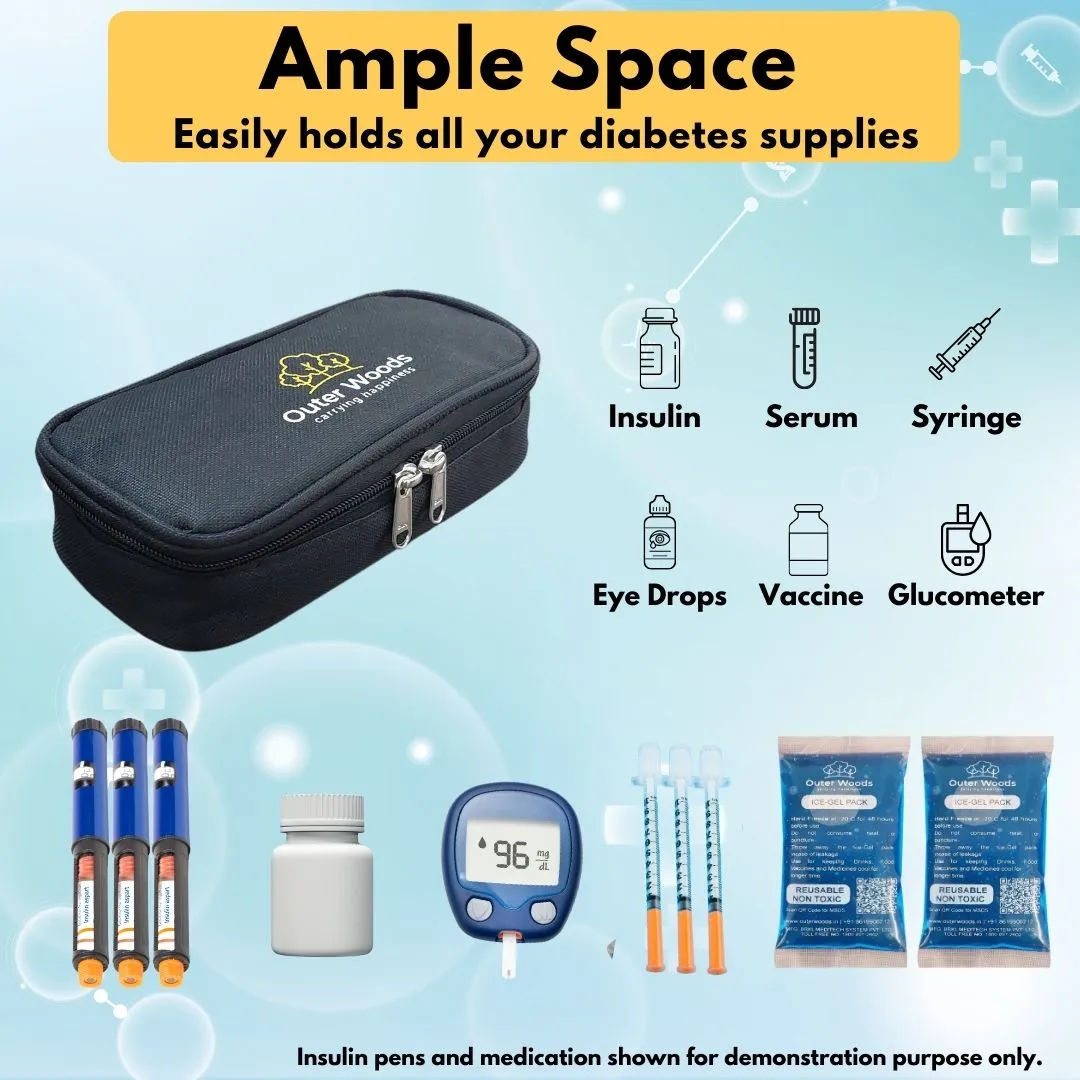 Outer Woods Insulated Insulin Cooler Bag