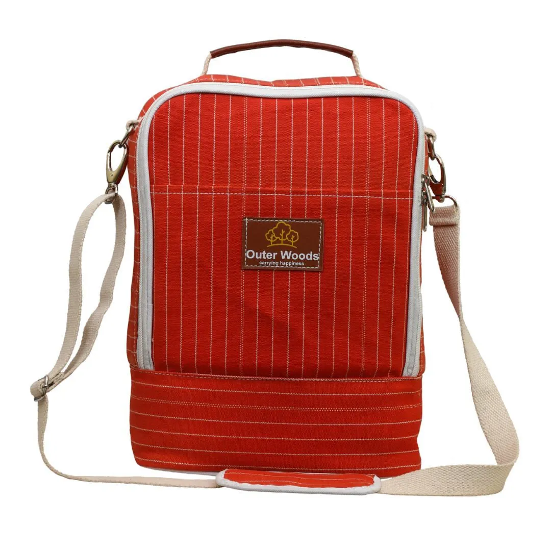 Outer Woods Premium Insulated 2 Bottle Cooler Bag
