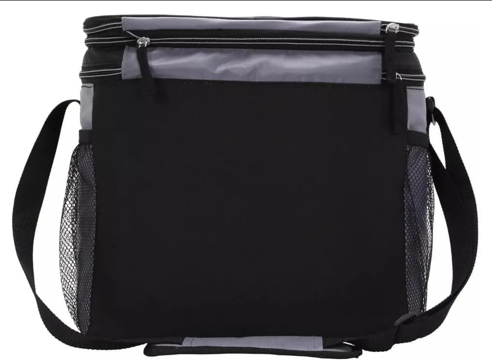 Ozark Trail 24 Can Soft-Sided Cooler, Black - Perfect for Camping, Picnics, and Outdoor Activities, Portable