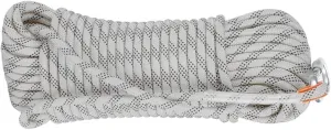 Parachute Rope Rescue Rope 10mm Static Rope Heavy Duty Rock Climbing Rope Escape Utility Cord for Rappelling,Mountaineering, Caving, Indoor Outdoor Camping (Color : White, Size : 10mm x 40m)