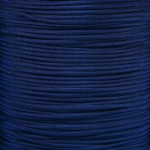 Paracord Planet Blue 550 Paracord – All Our Solid Shades of Blue in One Spot – Sizes Range from 10’-1000’ – Midnight Blue