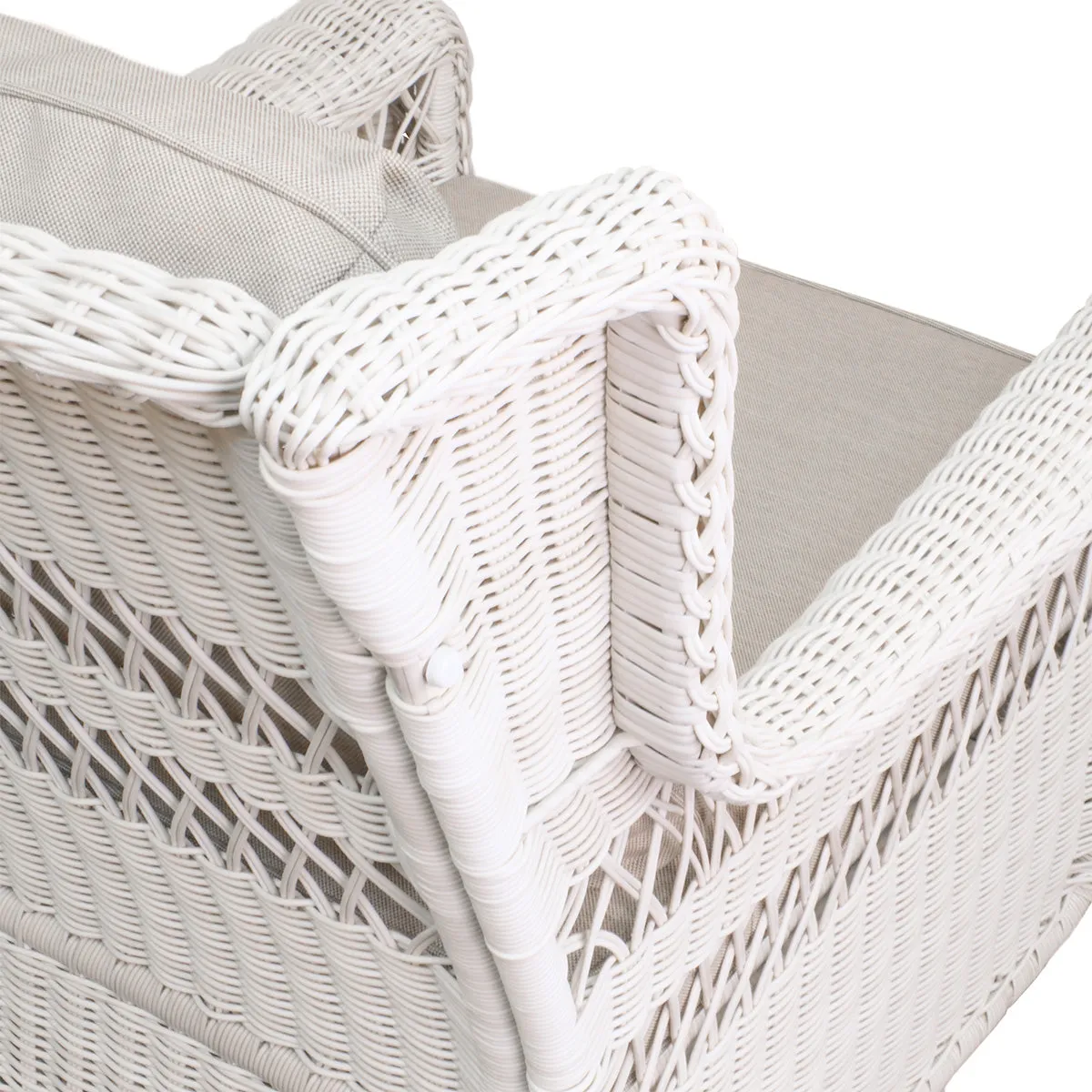 Park Meadows Wicker Outdoor Swivel Glider Chair