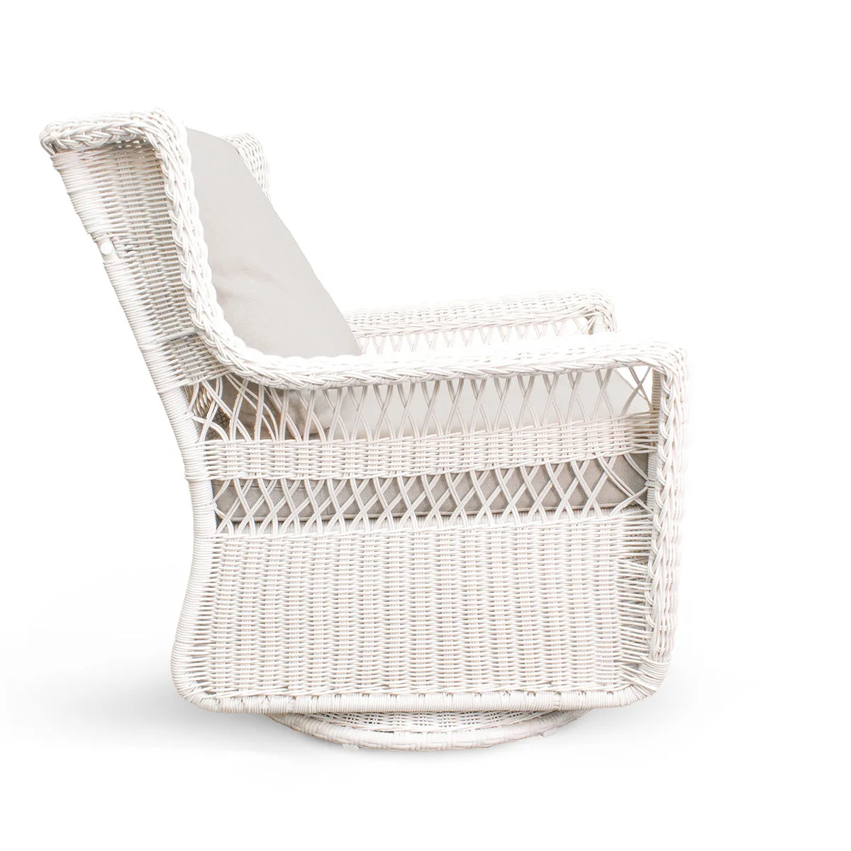 Park Meadows Wicker Outdoor Swivel Glider Chair