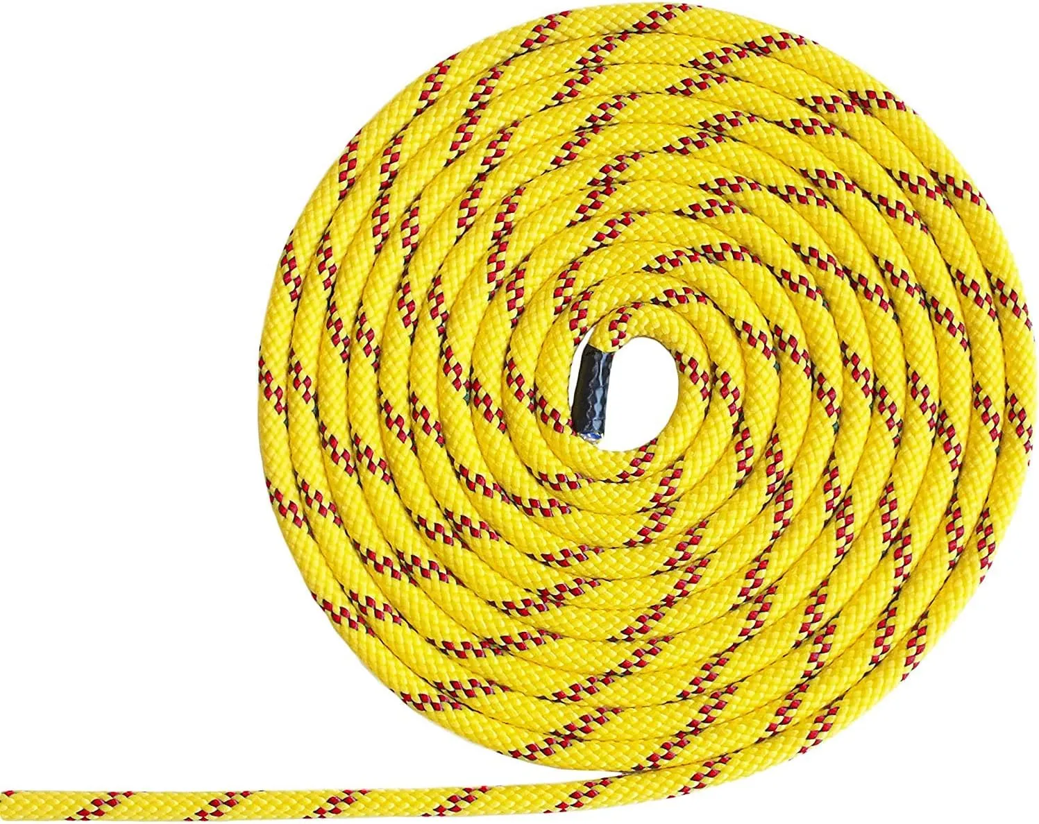 Pelican Rope Multifilament Polypropylene Rope (5/16 inch) – Dyneema Blend, Swift Water Rescue, Buoyant, Strong & Lightweight, Floating Line (200 feet - Yellow)