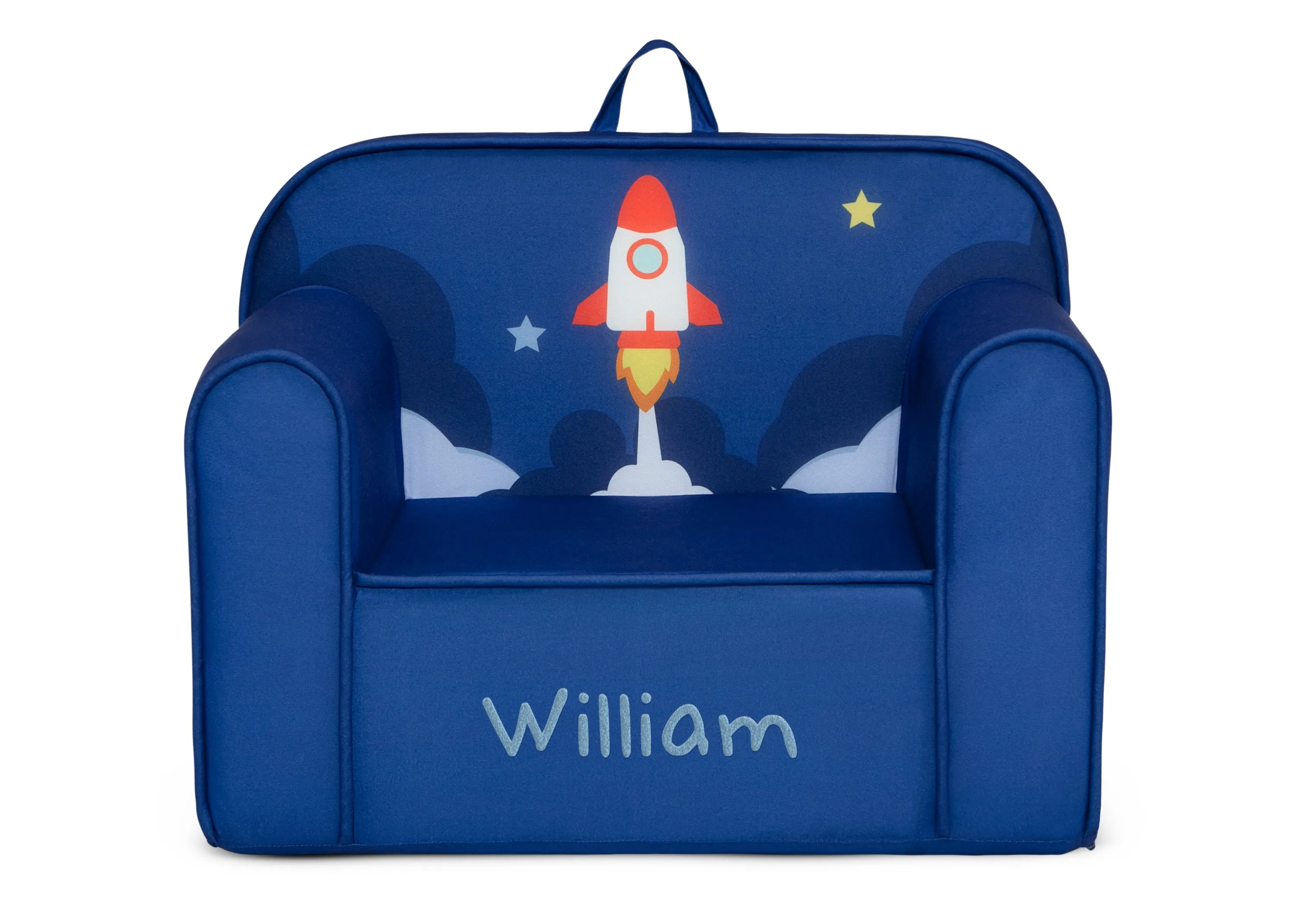 Personalized Mix & Match Cozee Kids Chair with Interchangeable Patches