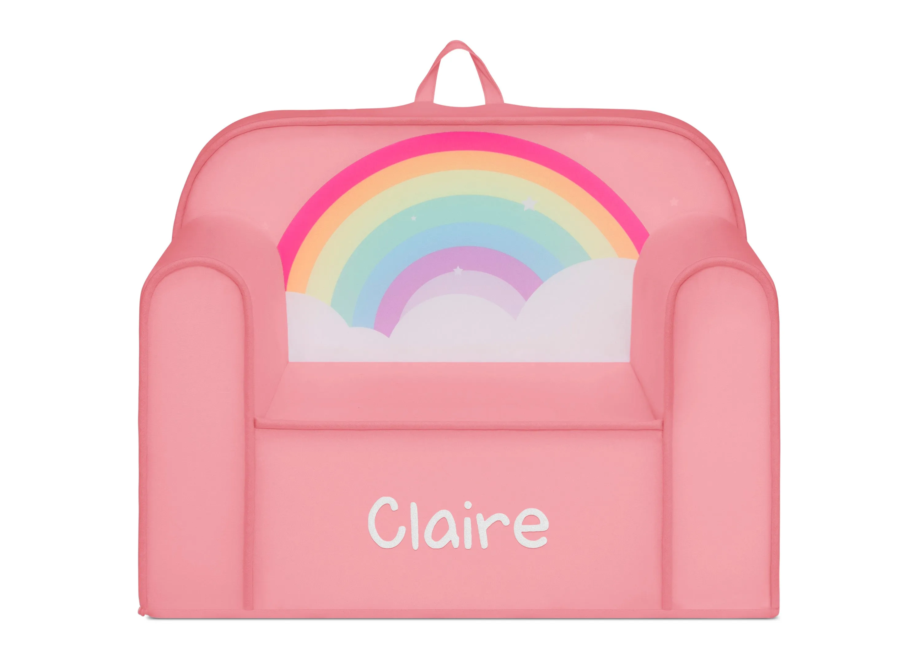 Personalized Mix & Match Cozee Kids Chair with Interchangeable Patches