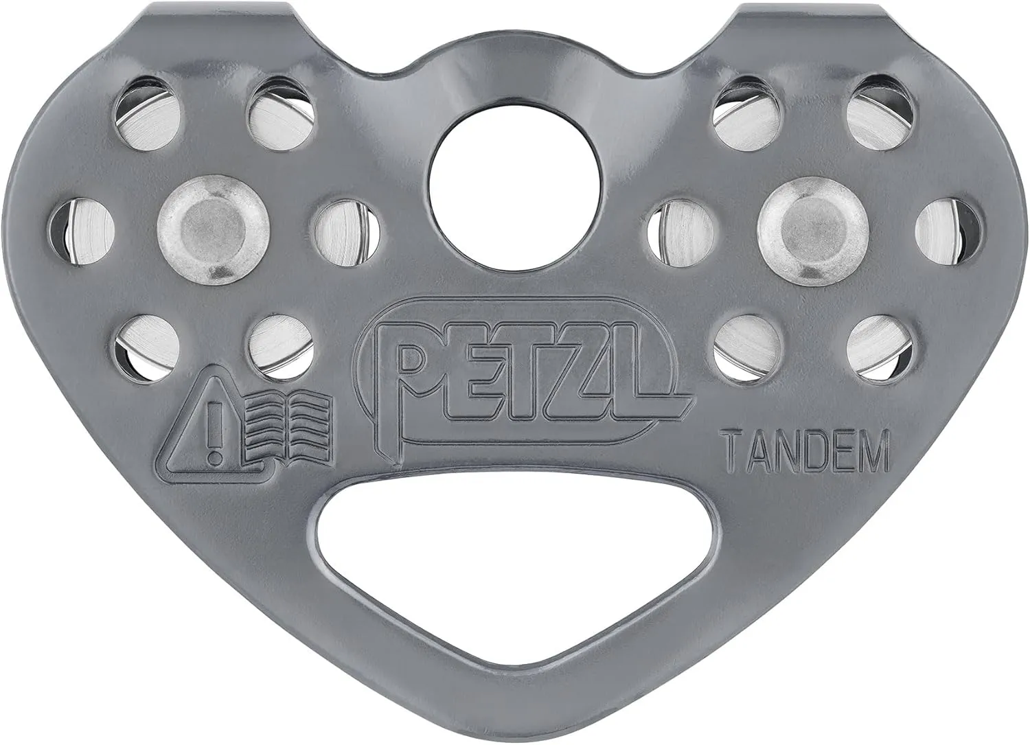 PETZL - Tandem Speed, Double Pulley for Travel Along Ropes and Cables