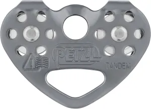 PETZL - Tandem Speed, Double Pulley for Travel Along Ropes and Cables