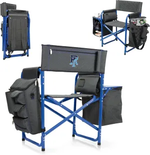 PICNIC TIME NCAA Boise State Broncos Fusion Camping Chair with Side Table and Soft Cooler - Beach Chair for Adults - Lawn Chair