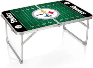 PICNIC TIME NFL Concert Mini Portable Table, Small Folding Table, Mini Picnic Table