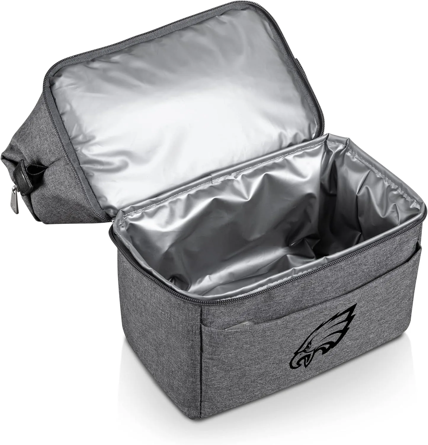 PICNIC TIME NFL Dallas Cowboys Urban Lunch Bag - Cooler Lunch Tote - Insulated Lunch Bag, (Gray with Black Accents) (511-00-154-094-2)