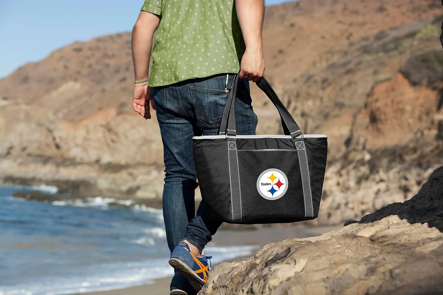 PICNIC TIME NFL Topanga Cooler Bag, Soft Cooler Tote Bag, Picnic Cooler