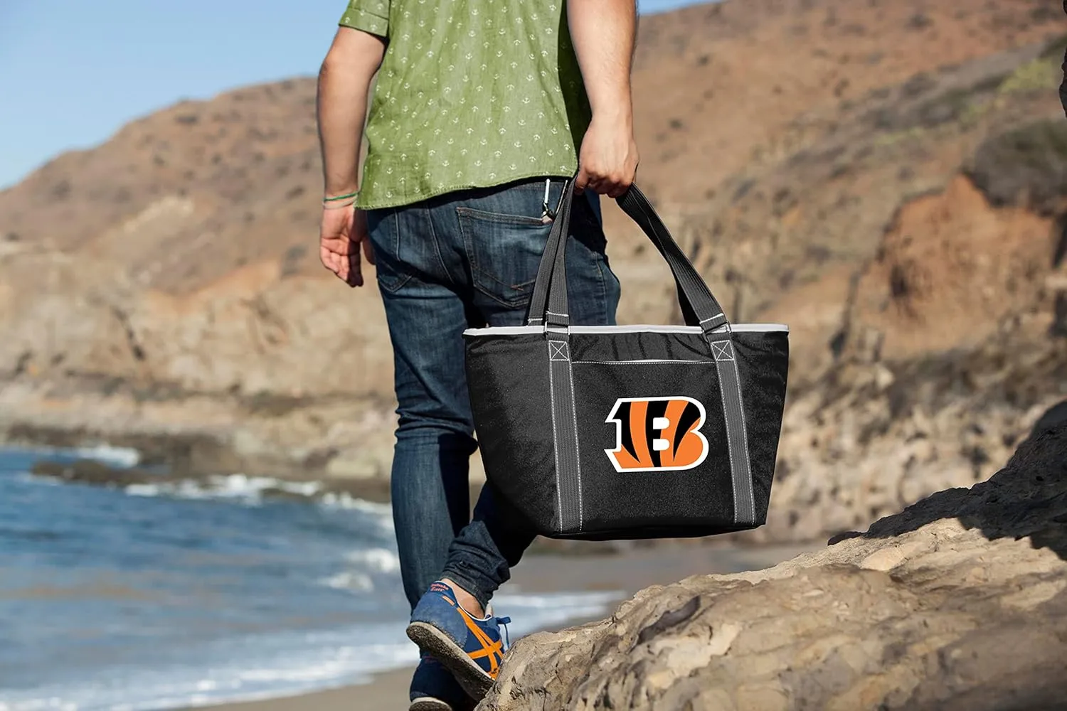 PICNIC TIME NFL Topanga Cooler Bag, Soft Cooler Tote Bag, Picnic Cooler