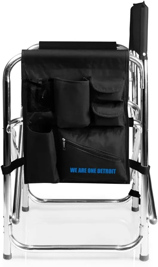 PICNIC TIME NFL Unisex-Adult NFL Sports Chair with Side Table, Beach Chair, Camp Chair for Adults