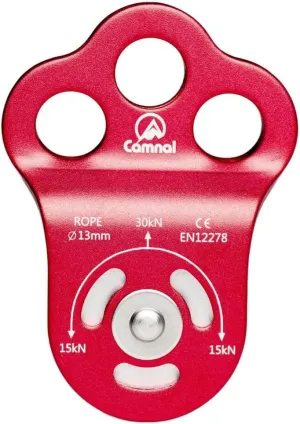 pistro 30KN Climbing Pulley for 13mm Rope - Heavy-Duty Arborist Pulleys for Rigging Hardware, Ideal for Tree Climbing and Rescue Operations