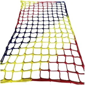 Playground Net Climbing Net, Safety Nets Cargo Rope Heavy Duty Netting Treehouse Protection, Rope Ladder Swing Nylon Rope Balcony Banister Protection Fence Decor Mesh(12mm-12cm,2X5m/6.6X13.4ft)