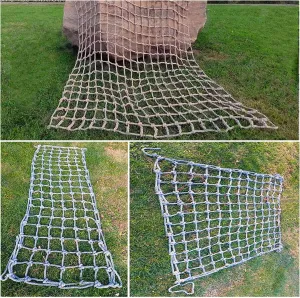 Playground Net for Kids Climbing,Climbing Cargo Net Rope,Indoor and Outdoor Safety Nets,for Backyard Home Swing Training Equipment,7.5 * 7.5m
