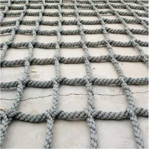 Playground Safety Net Climbing Net, Heavy Duty Climbing Cargo Net, Tree House Climbing Accessories, Rope Ladder Swing Net, Balcony Protection Net(Size:1 * 5m(3.3 * 16.4ft))