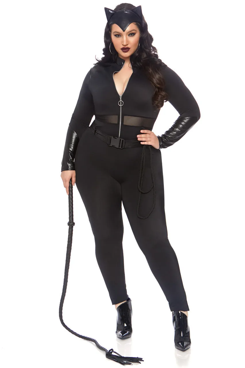 Plus Size Sultry Supervillain Costume