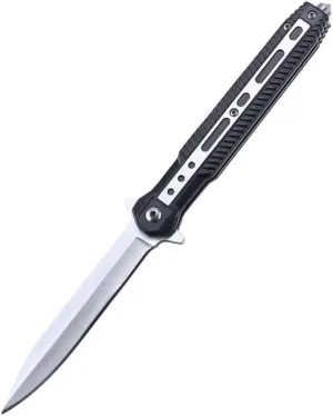 Pocket folding knife outdoor all steel sanding titanium plated wire handle folding, total length 234mm