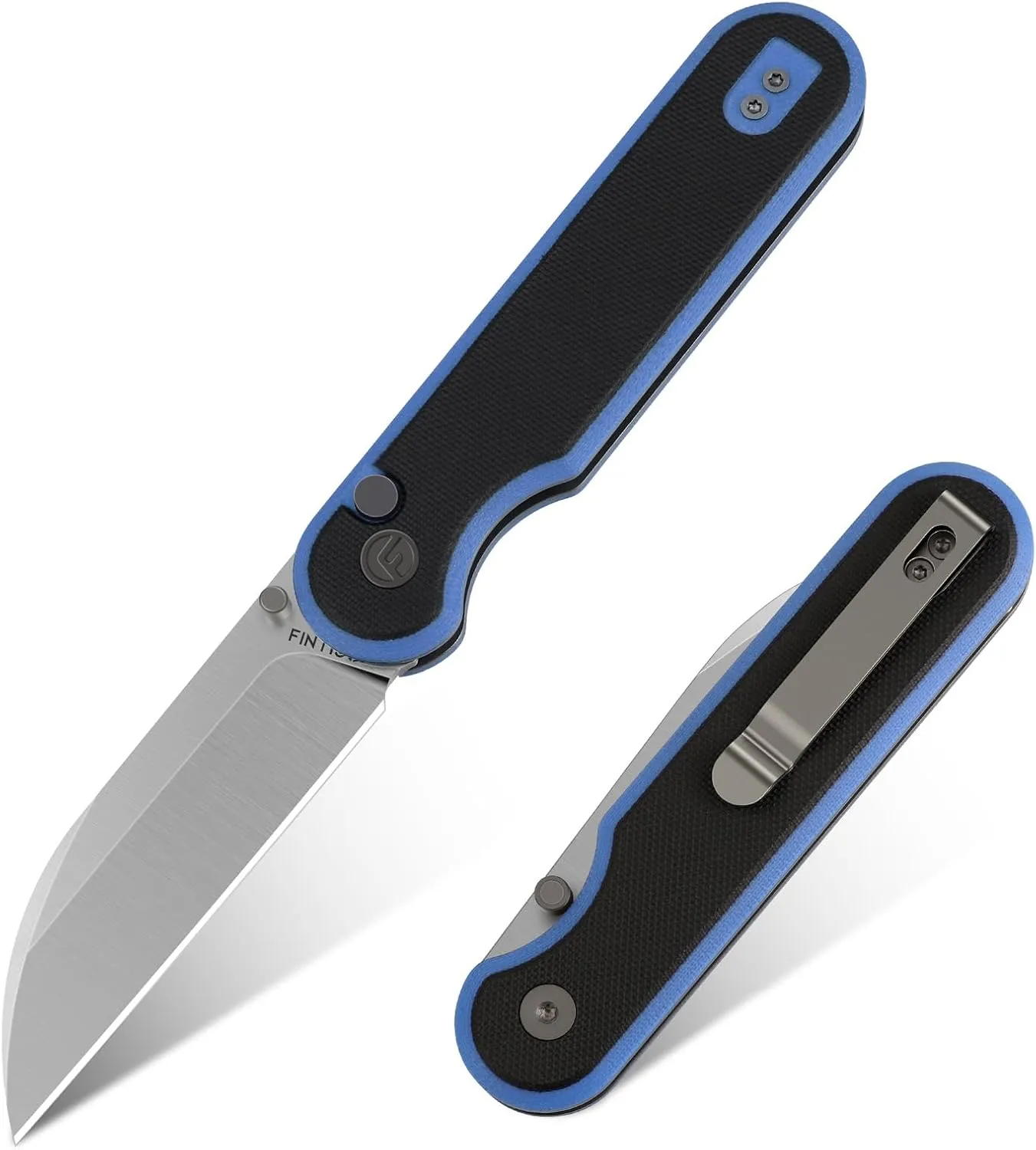 Pocket Knife, 3" 14C28N Blade EDC Knife with G10 Handle, Folding Knife with Pocket Clip for Outdoor Camping, Hunting, Hiking, Survival, Parrot Series