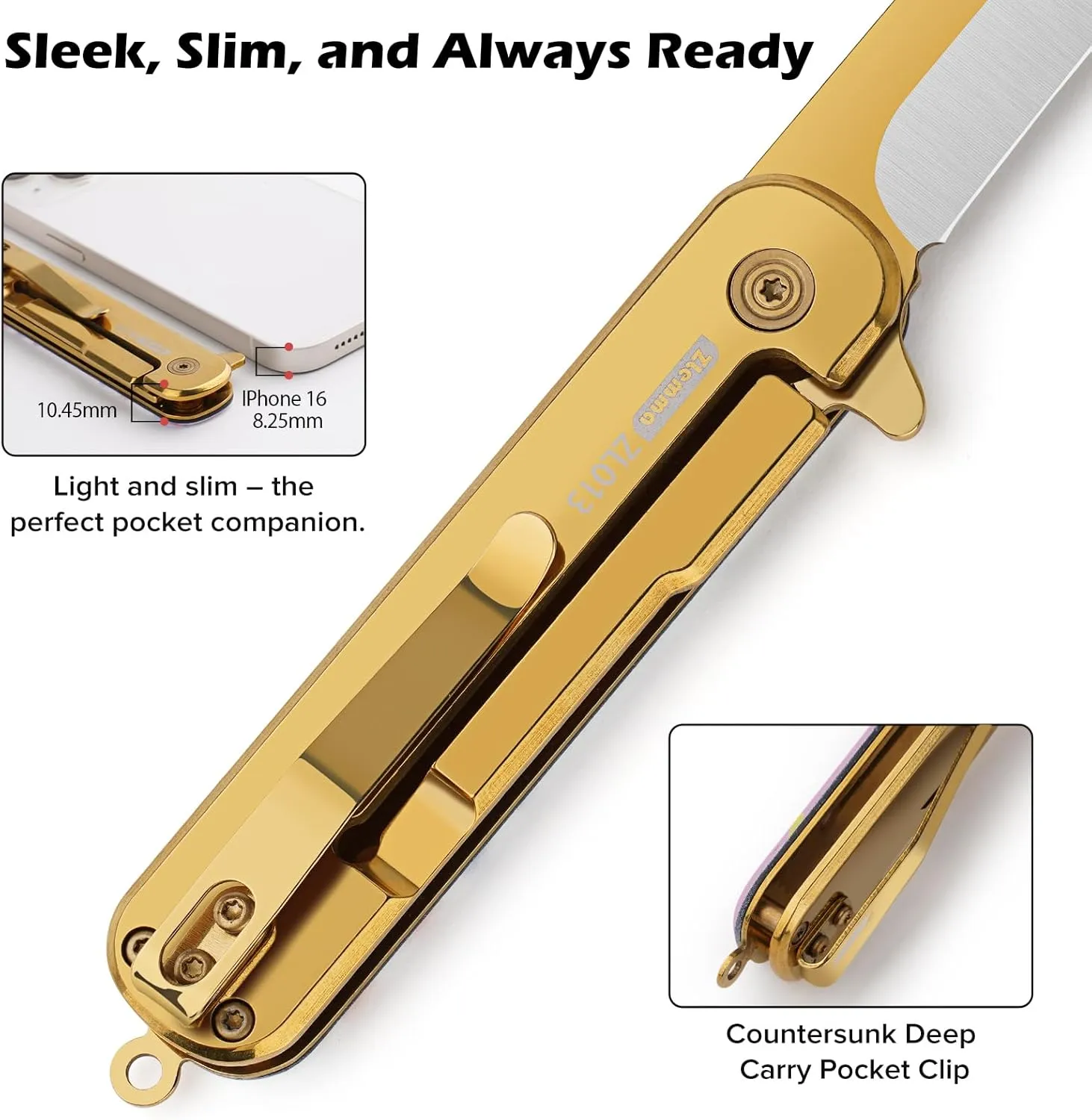 Pocket Knife Set with Clip & Sheath, Lanyard, First Pocket Folding Knife with Rounded Tip for Boys/Girls, Beginner, Black Oxidized Blade 420J2 Stainless Steel-Candy Pattern Handle