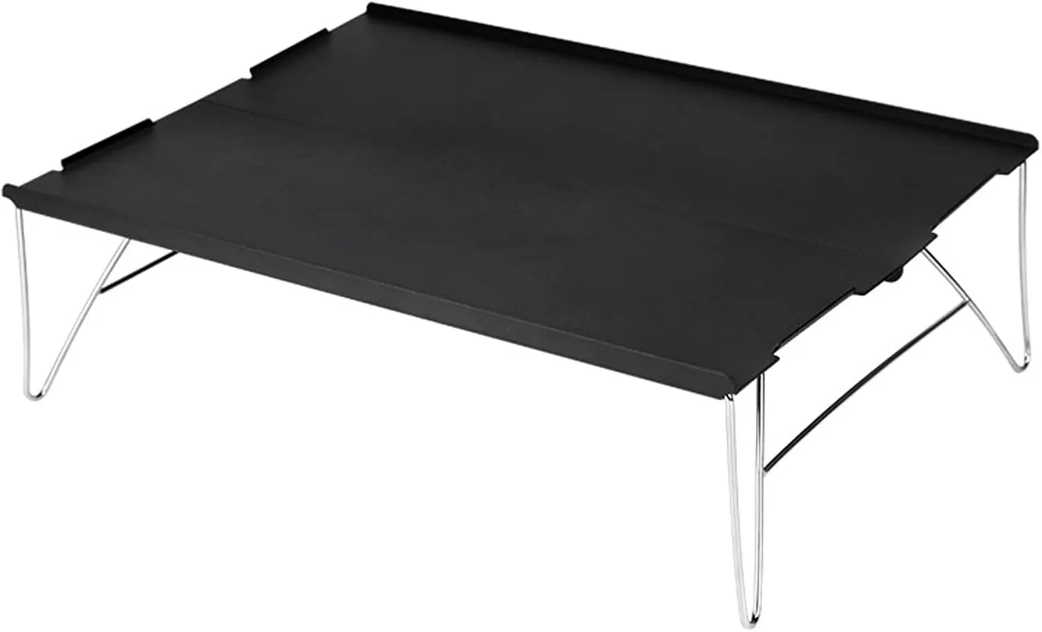 Portable Aluminum Picnic Folding Table for Outdoor Activities Foldable and Compact Small Table for Biking Hiking and Camping Lightweight Mini Table for Easy Transportation