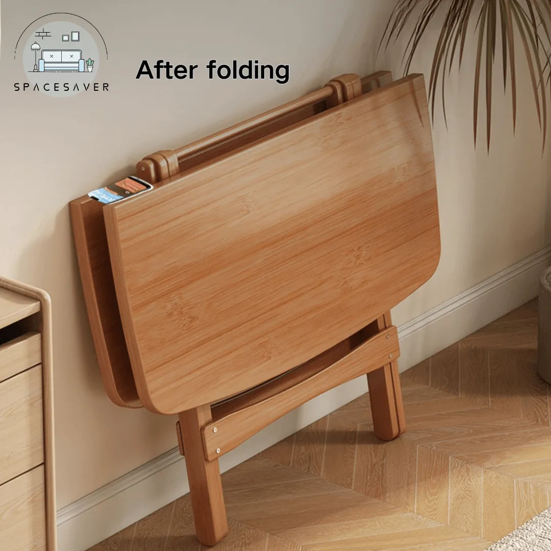 Portable and Simple Square Table for Home Balcony/Small - sized apartment rental dining table