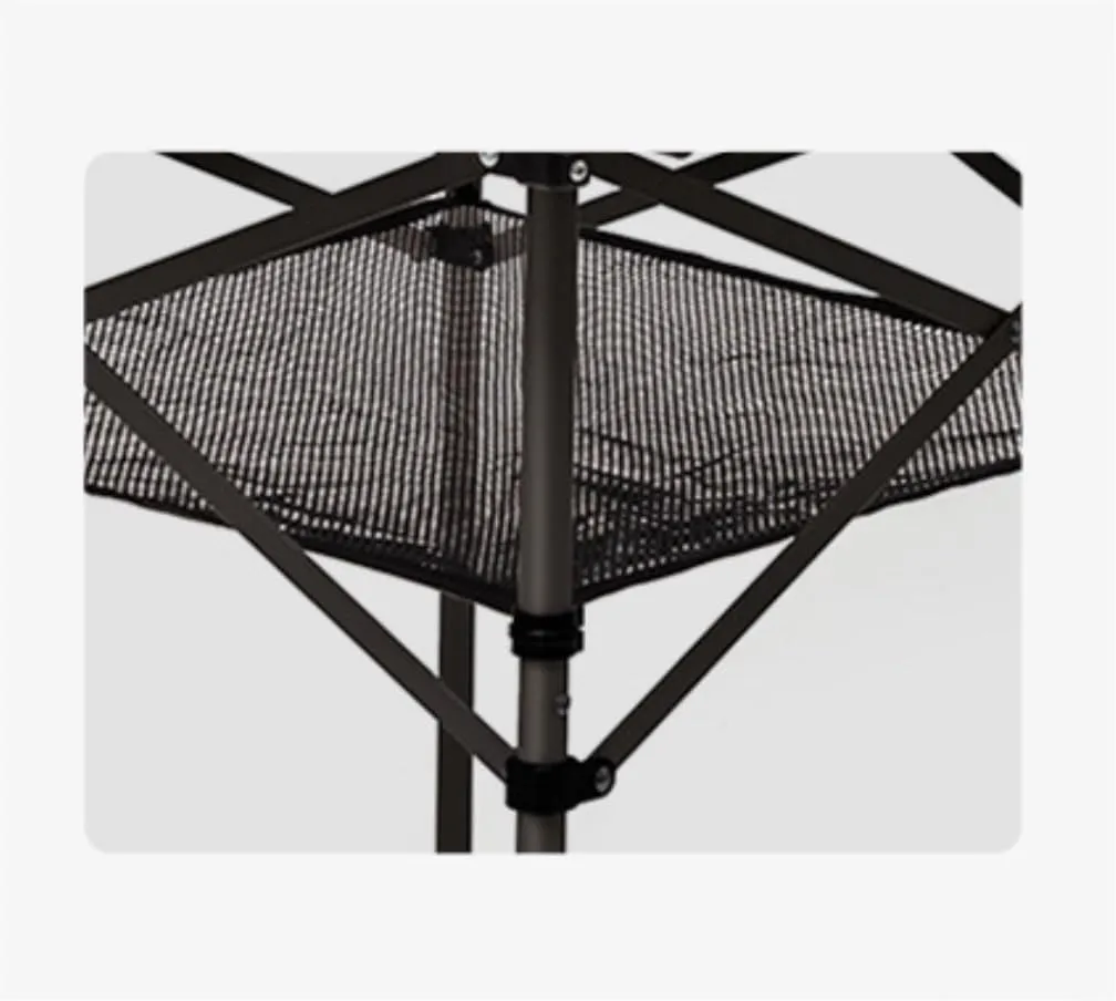 Portable Beach Table Outdoor Folding Table Lightweight Compact Aluminum Camping Table Roll Up Portable Camp Square Tables Folding Camping Table, 70*70*69cm