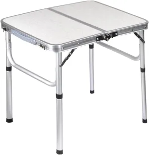 Portable Folding Camping Table Aluminum Outdoor Folding Table for Picnic Camping Hiking