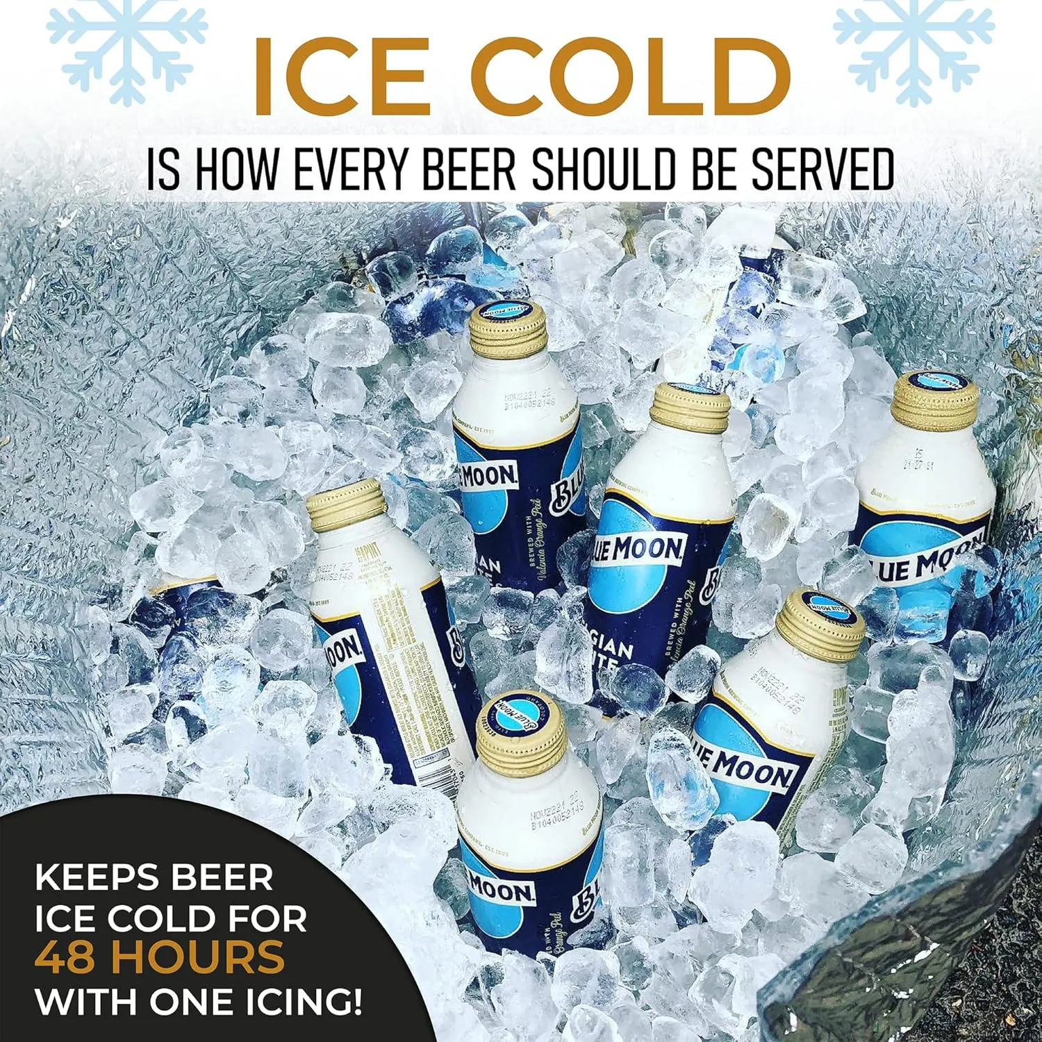 Portable Keg Cooler - Foldable, Reusable, Lightweight, Insulated, and Easy Setup