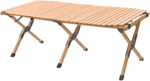 Portable Picnic Table, Folding Wooden Camping Table with Bag,Camping Barbecue Self Driving Picnic Table for Outdoor& Indoor, Beach, Patio, Yard (B 120x59.5x45cm)