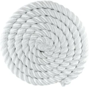Premium White Twisted Nylon Rope (1 Inch x 100 Feet) - Multipurpose Utility Line