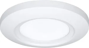 Progress Lighting 5-1/2" Emblem Collection Surface Mount LED, Aluminum in White