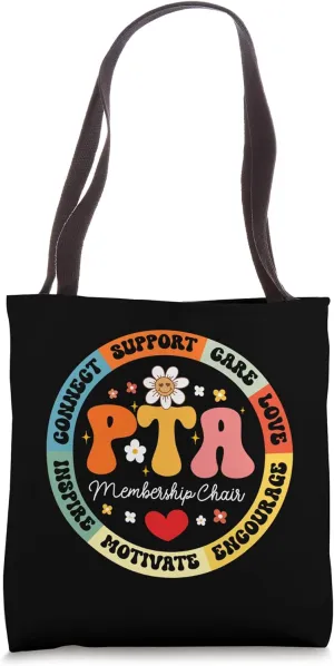 PTA Membership Chair Team Supporter PTA Squad Tote Bag