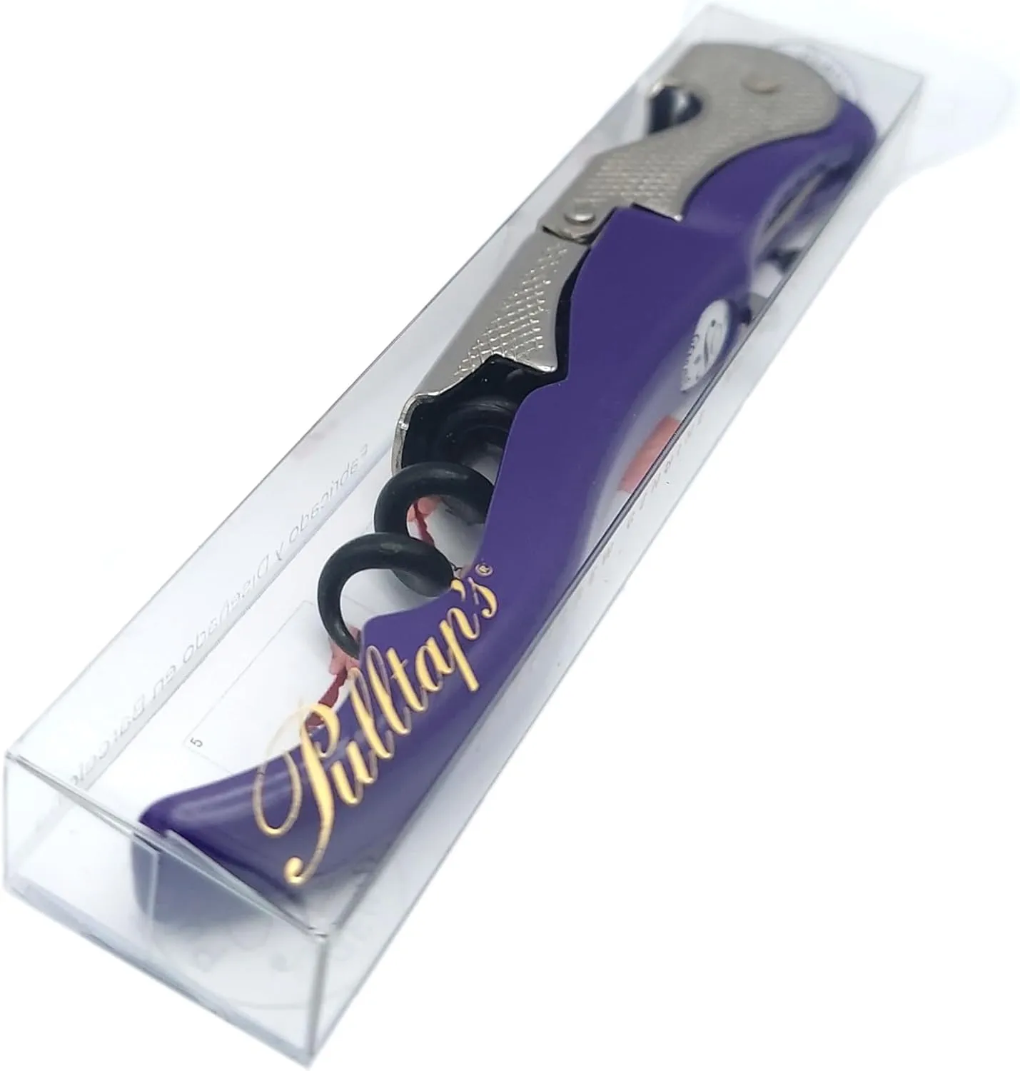 Pulltap's Genuine Slider Boss 150 Wine Key Corkscrew (Violeta - Violet)