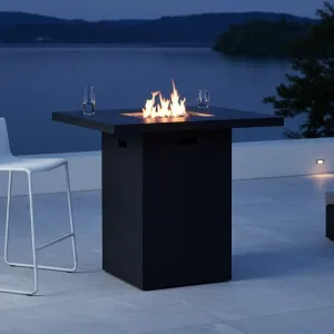 Quad Bar Fire Table (Tabletop) - Aluminum