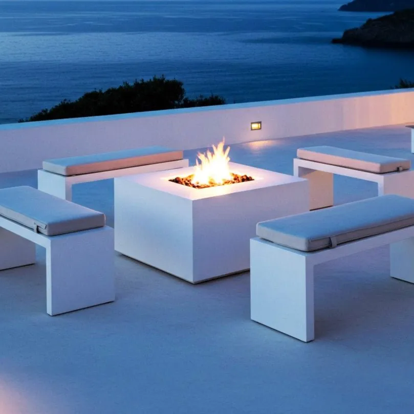 Quad Fire Table - Aluminum